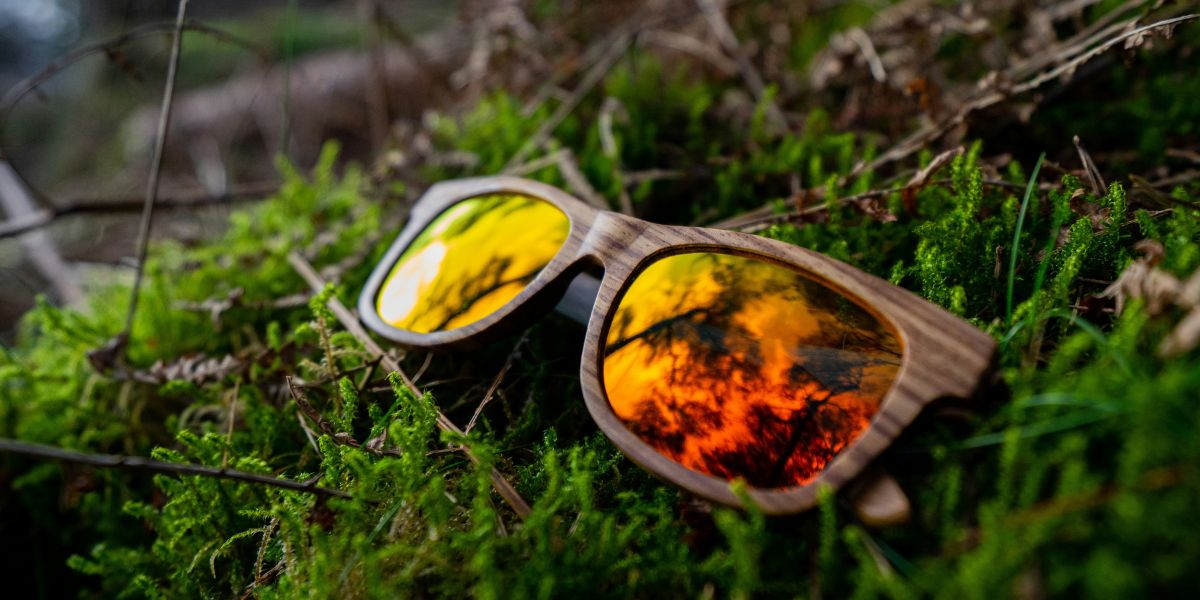 tendance des lunnettes de soleil en bois