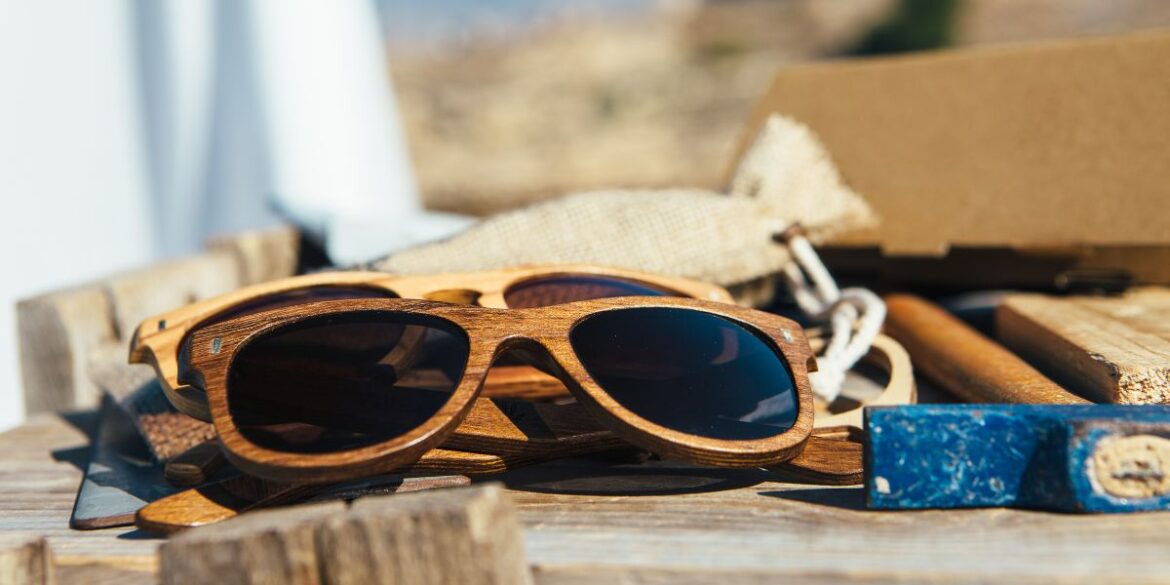tendance des lunnettes de soleil en bois
