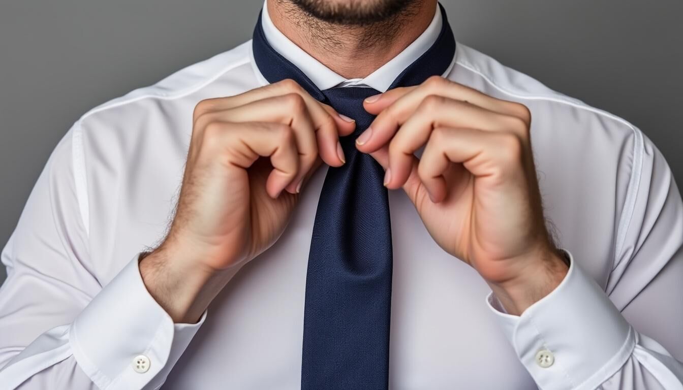 Apprenez à faire un nœud de cravate facilement grâce à notre guide pas à pas clair et illustré. Idéal pour toutes les occasions, suivez nos conseils simples pour un look élégant.