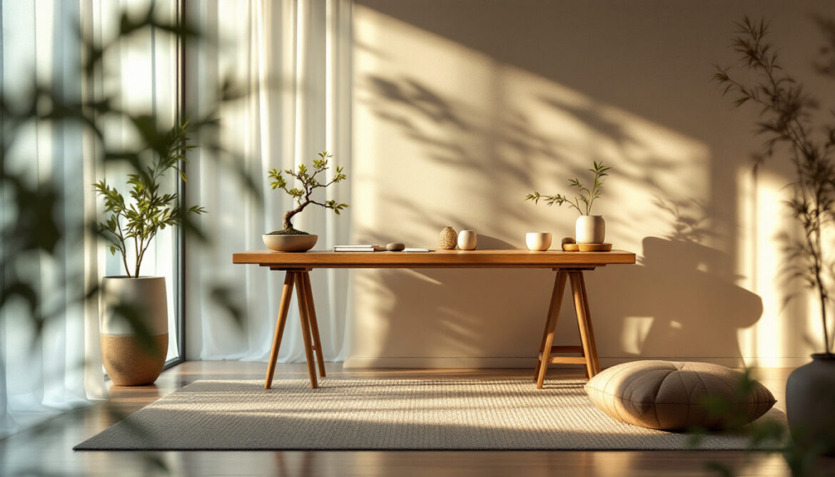 découvrez comment aménager un coin bureau zen et fonctionnel dans un petit salon, pour un espace de travail apaisant et bien organisé.