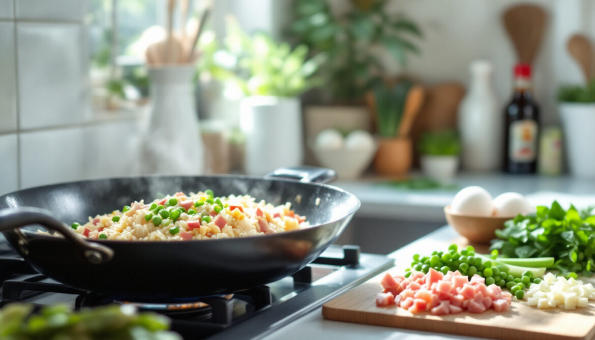 découvrez comment préparer facilement du riz cantonais maison avec notre recette simple et rapide, pour un plat savoureux et authentique à partager en famille.